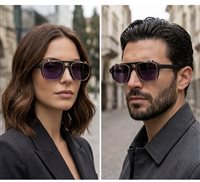 Montatura vista Compositive Eyewear ALEX 53 NERO CON CLIP - ALEX 53 NERO CON CLIP